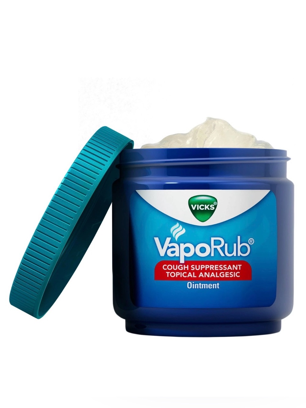 Vicks VapoRub Cough Suppressant Topical Analgesic Ointment 3.53 Oz X2 Exp Sep-27